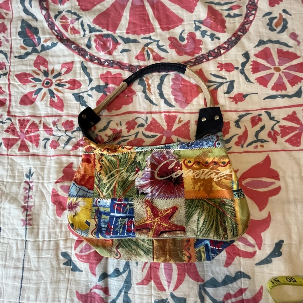 Cute tropical eclectic purse